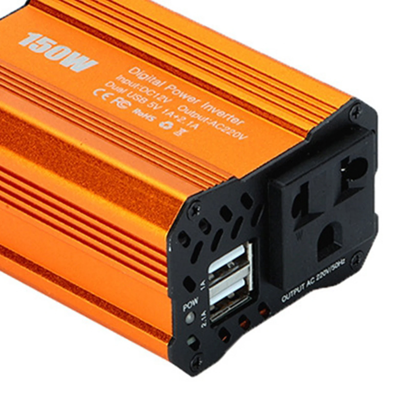 Convertisseur de tension Genois 12V-220V 150W + Port USB - Watteo