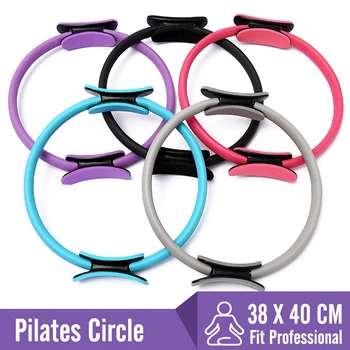 

Hot Pilates Magic Circle Pilates Sport Magic Ring Home Fitness Kinetic Resistance Yoga Circle Gym Workout Pilates Accessories