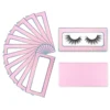 Lash Boxes Packaging 25mm Eyelash Packaging Without Tray Custom Own Logo Mink Lashes Pack Wholesale Eyelash Packaging Boxes Case 1