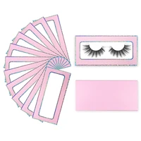 Lash Boxes Packaging 25mm Eyelash Packaging Without Tray Custom Own Logo Mink Lashes Pack Wholesale Eyelash Packaging Boxes Case 1