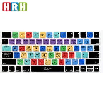 

HRH Adobe Photoshop PS Hotkeys Silicone Keyboard Skin Protective Film For Apple Magic MLA22B/A US For Adobe Keyboard Protector