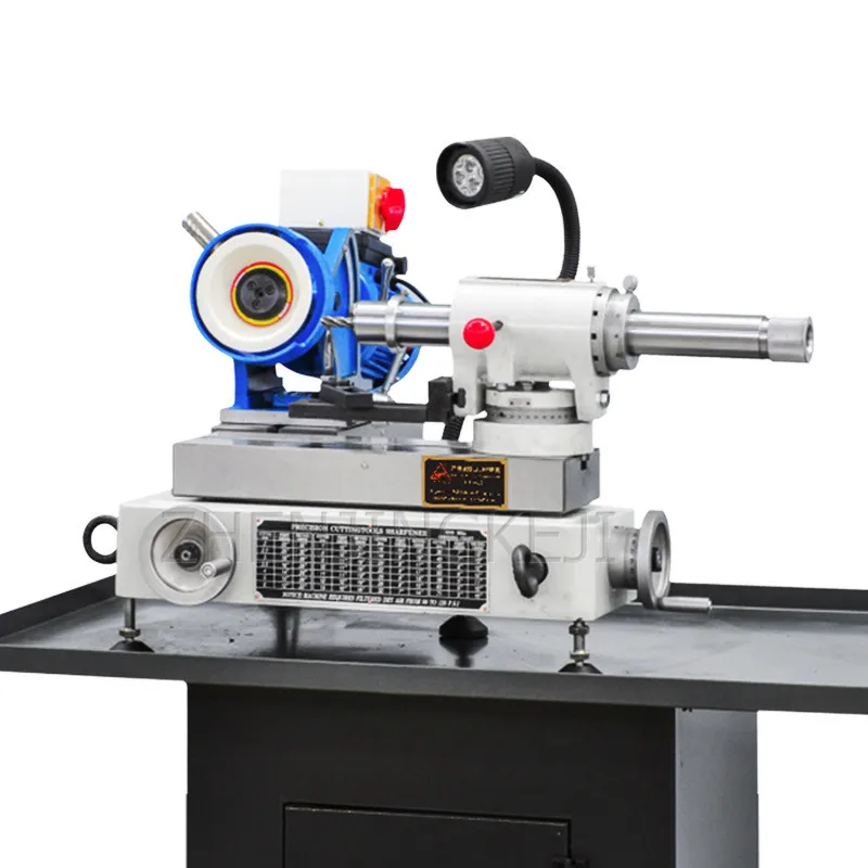 

220V Milling Cutter Sharpening Machine 250W Grinding 2/3/4/6 Flute Cutters Spiral Side End blade Edge Of Knife Tools Grinder