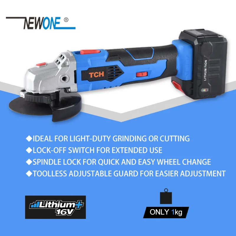 NEWONE 16V herramienta eléctrica inalámbrica Li ion amoladora angular  herramienta oscilante herramienta multifunción con kit combinado eléctrico  de batería| | - AliExpress