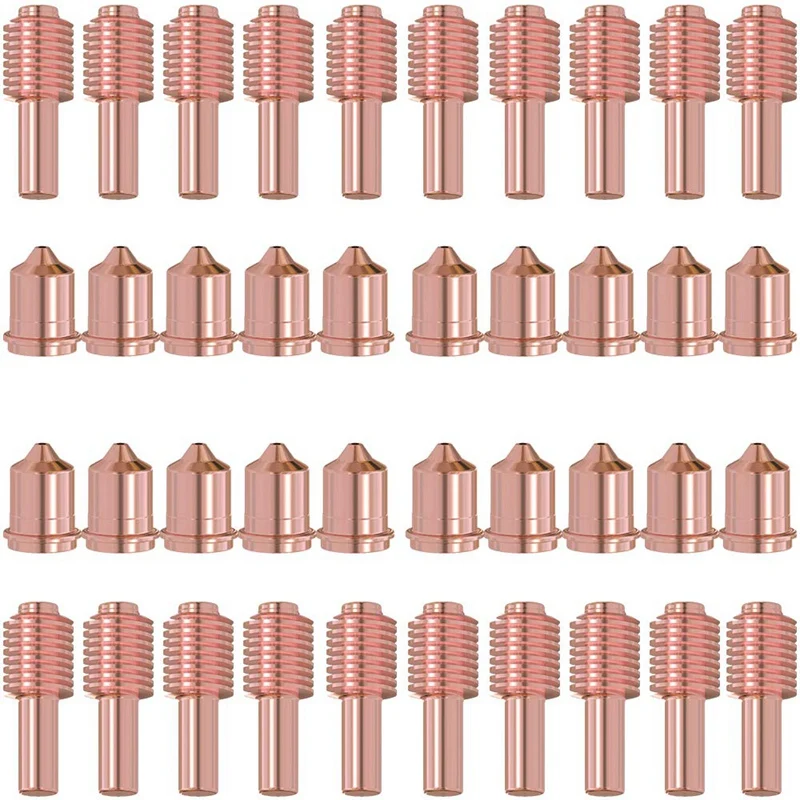 

20PCS 220669 Plasma Electrodes 20PCS 220671 Plasma Tips Fit for Hypertherm Powermax 45/65/85/105