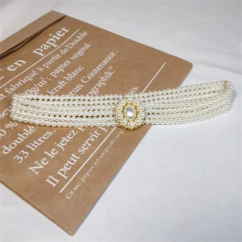 

ancientry restoring ancient ways hanfu stretch elastic waist chain chain wide waist skirt decorated with sweater coat