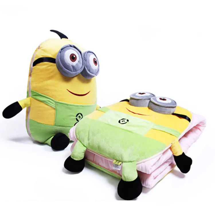 

Cartoon Pillow Blanket Hand Warmer Be Berber Fleece Material Office Sofa Cushion CHILDREN'S DAY Children Gift