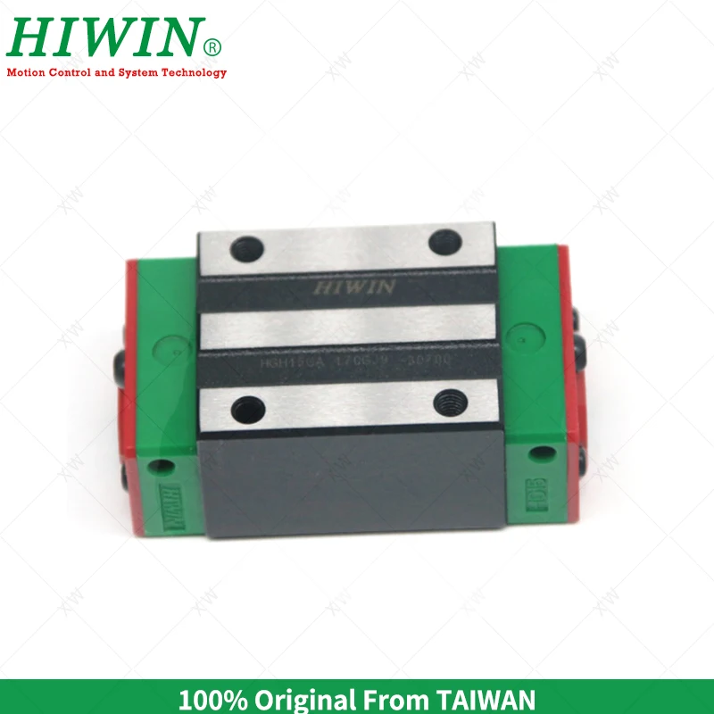 Оригинальная линейная направляющая HIWIN HGH15CA квадратная блокировка блока коляски для HGR15 HG серии направляющая с ЧПУ