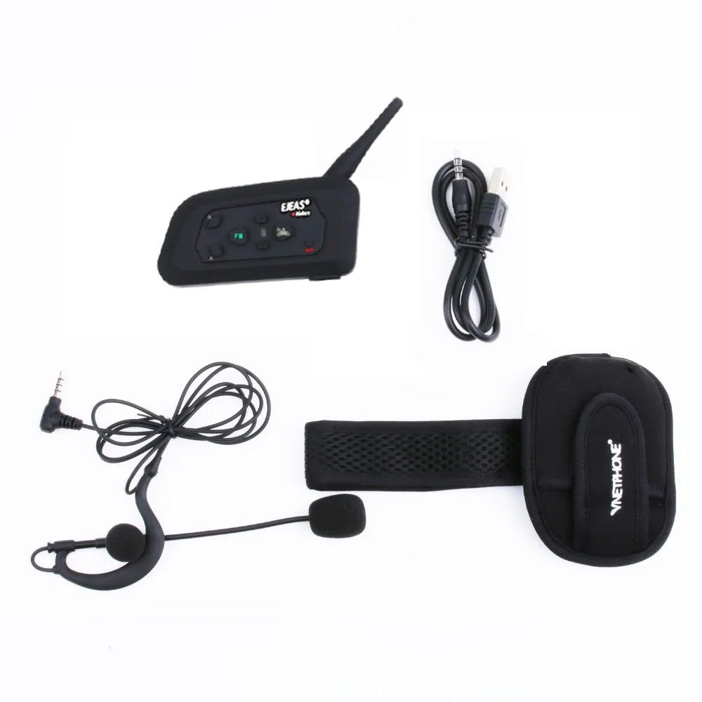2 шт. полнодуплексная Bluetooth гарнитура для рефери по футболу 1200 м|Наушники шлемов| |