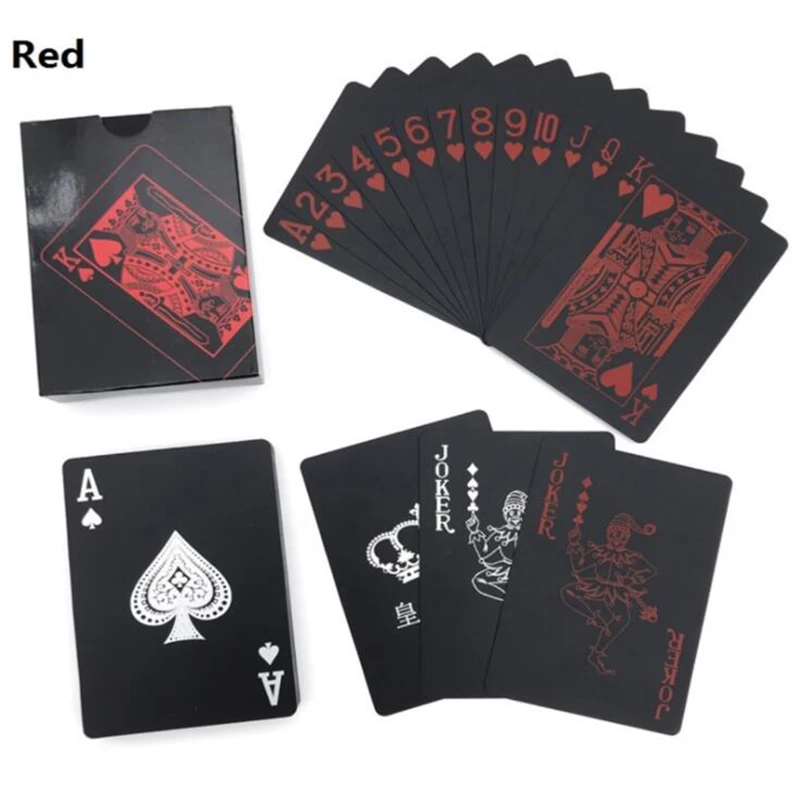 WaterproofPlasticPokerTableGamePlayingCard54SheetSetFriend