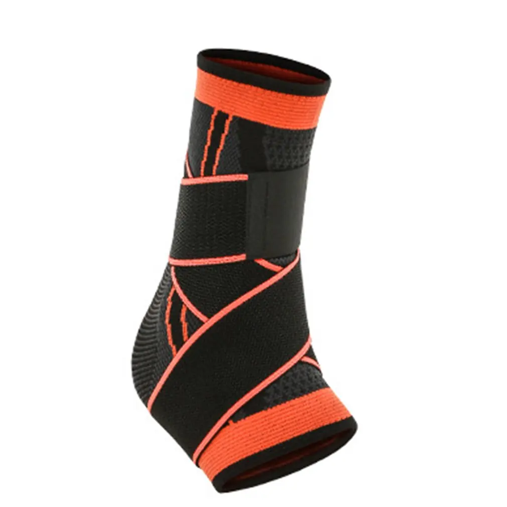 

Pressurizable Bandage Ankle Support Protect Foot Basketball Soccer Badminton Anti Sprain Ankle Guard Warm Brace