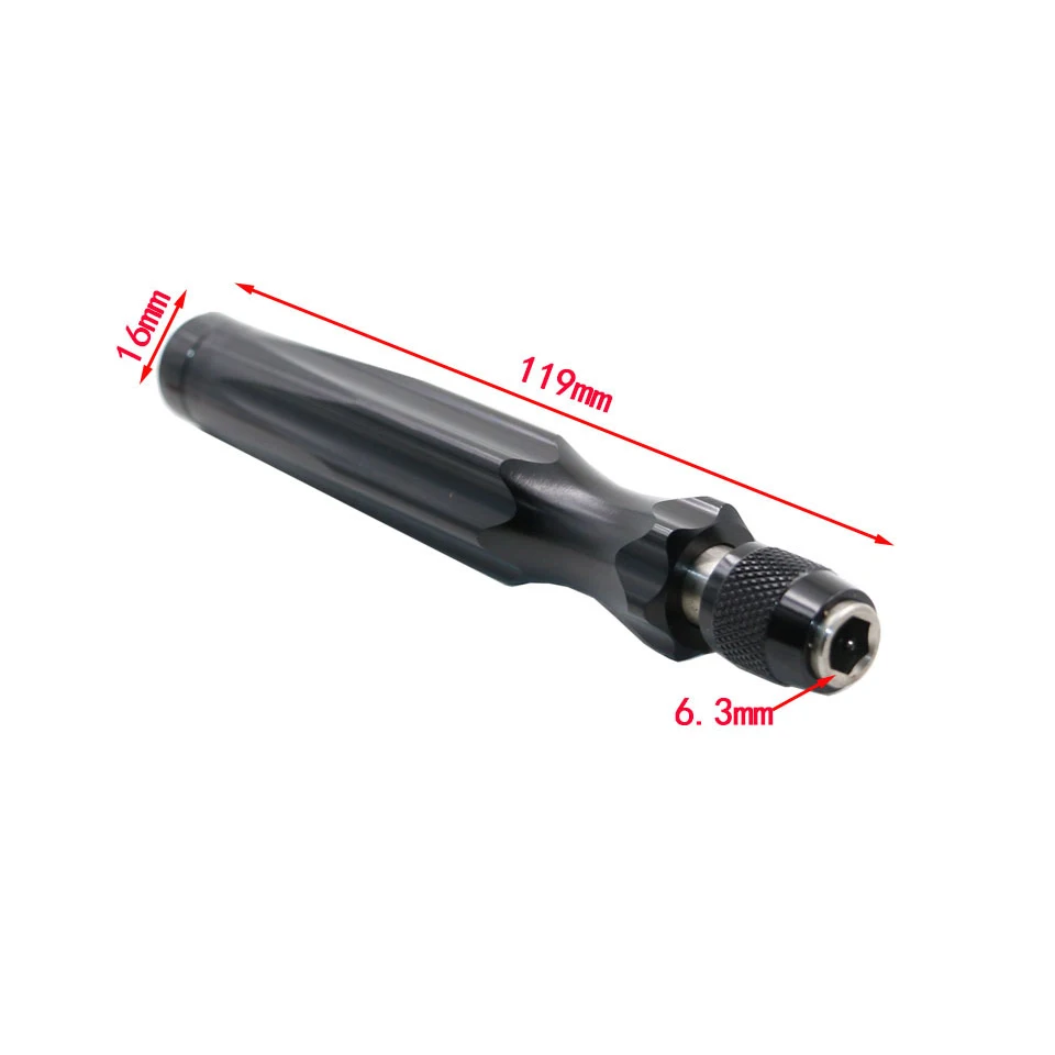 7pc Manual Screwdriver Chrome-Vanadium Steel Magnetic Screwdriver Bit Set Hand Tools Phillips Bitset Ferramenta Multifuncional