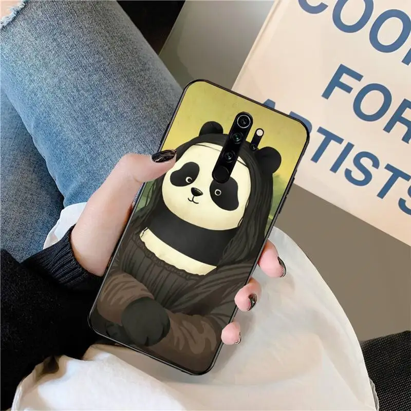 NBDRUICAI супер милая панда шикарный Милый чехол для телефона Redmi Note 8 8A 7 6 6A 5 5A 4 4X 4A Go Pro