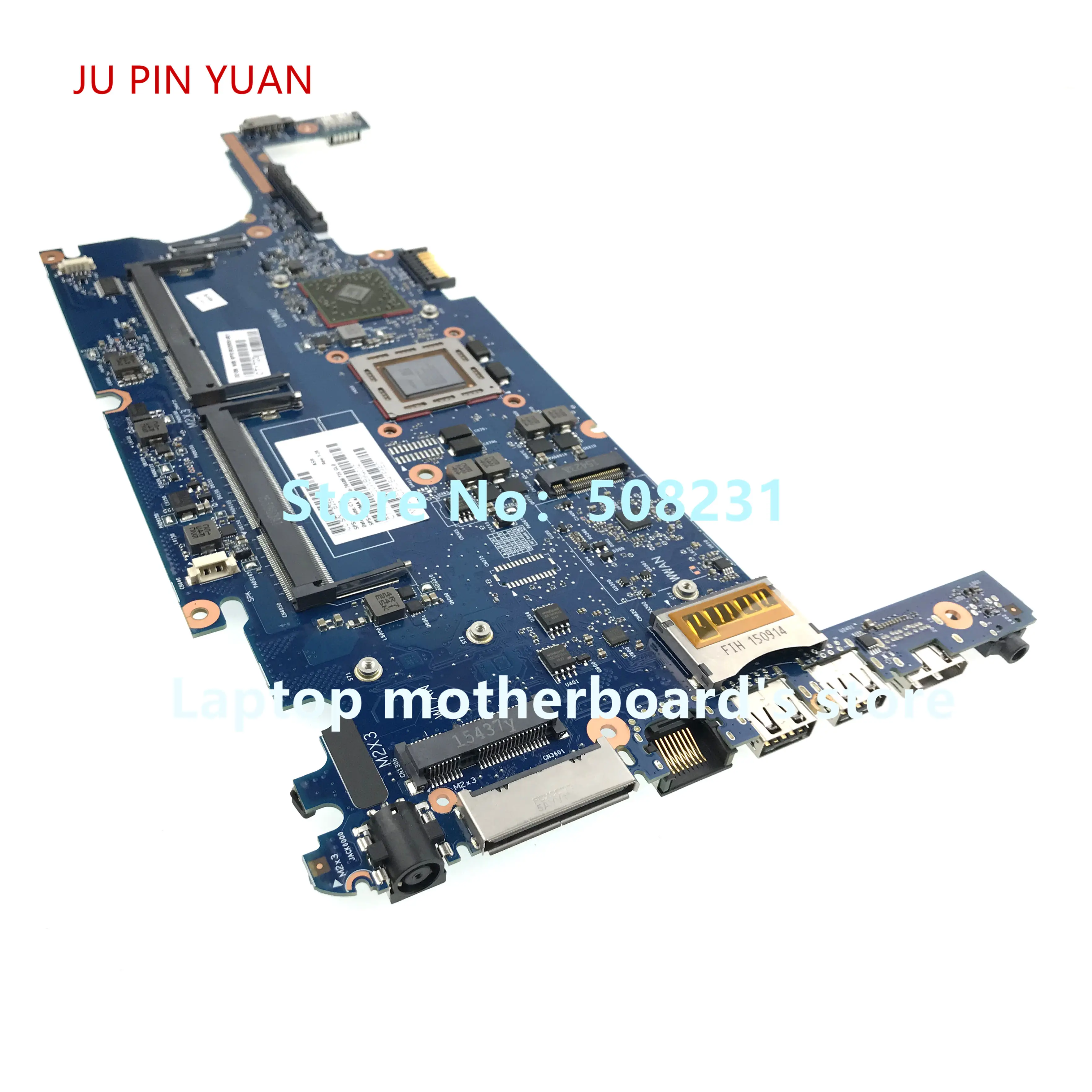 para hp Elitebook 725 g2 Computador Portátil Placa-mãe com A67050b 100% Totalmente Testado 802505001 802505501 802505601 Placa-mãe para notebook - Imagem 3