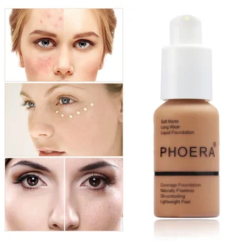 

Liquid Foundation Mineral Touch Whitening Concealer Soft Matte Oil-control Hot Deals Foundation Makeup