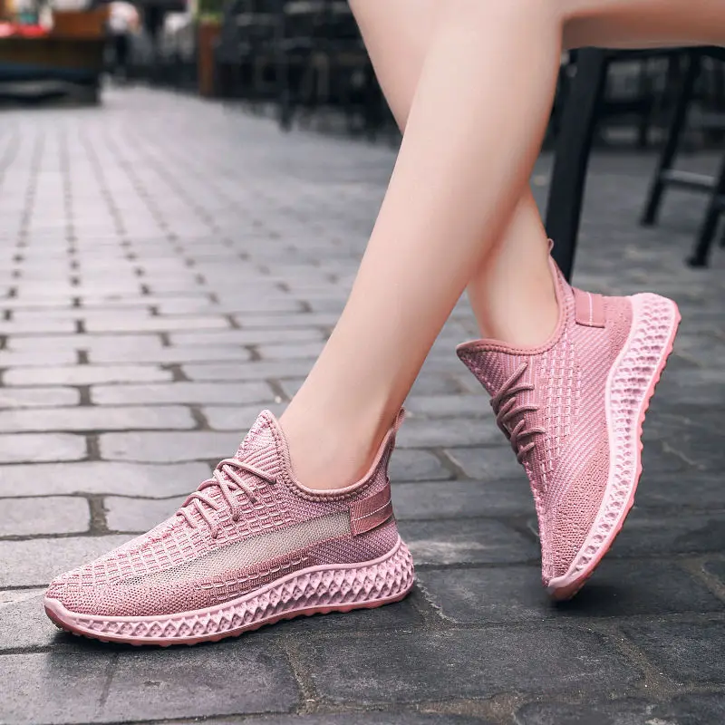 

Unisex breathable sneakers womens summer shoes fashion sneakers 2020 Coconut sneakers for woman air mesh shoes