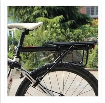 

Universal Quick Release Mountain Bicycle Rear Carrier Bicycle Luggage Carrier Tailstock with Reflector 671-09