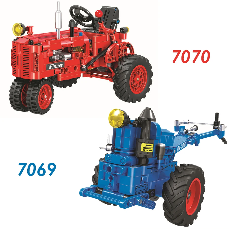 tractor building set