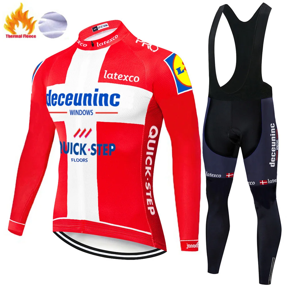 Новинка 2021 велосипедный комплект abbigliamento ciclismo invernale Pro Team трикотаж для быстрой