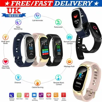 

QW16 Smart Watch Pedometer Heart Rate Blood Pressure Monitor Fitness Tracker