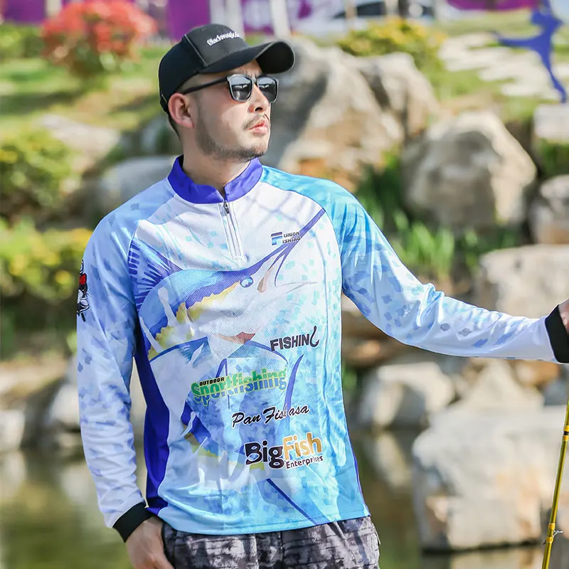 2023 DIAOLIAN Fishing Shirts Sun Protection Breathable Quick-Dry