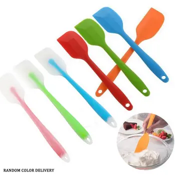 

Silicone Cream Baking Spatula Non-Stick Butter Spatula Nylon Chocolate Spatula Heat Resistant Pastry Cookware