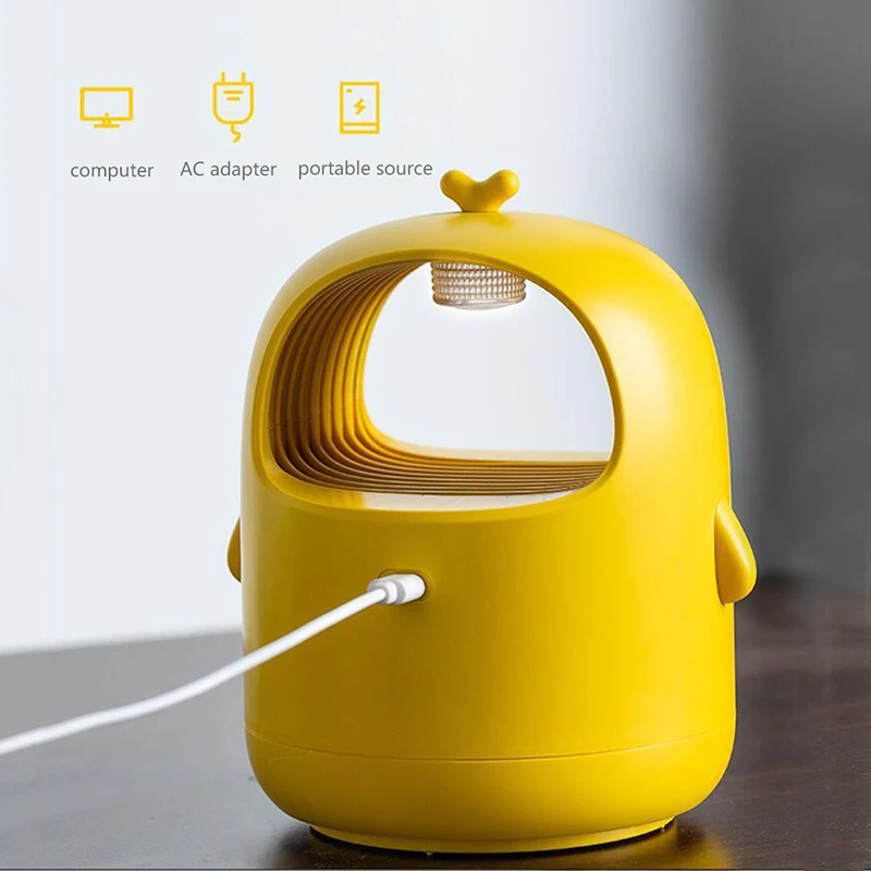 USB Lamp LED Mute Mosquito Trap Light Upgrade Cute Physically Repellent Bedroom Living Room Killer A1 | Лампы и освещение