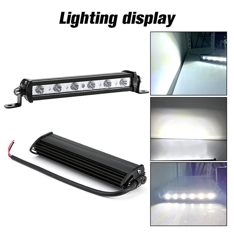 12V 24V Off Road LED Bar Spot Flood Light Bar/Work For Truck 4x4 SUV ATV 4WD Car Barra Driving Fog | Автомобили и мотоциклы