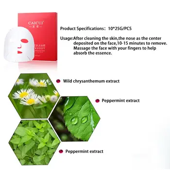 

Women Beauty 10pcs Mascara Facial MASK Face Skin Care Moisturizing Acne Treatment Whitening Collagen Peeling Beauty