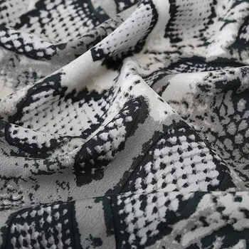 

Leopard Chiffon retro flower print Chiffon Fabric fashion Dress Fabric Skirt Party summer cloth patchwork material