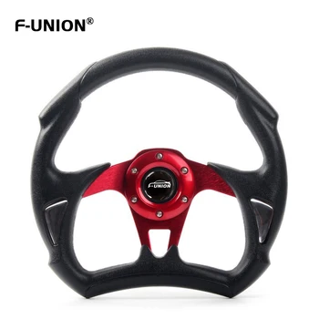 

Universal Auto Racing Steering Wheels Honda Civic Steering Wheels PVC 13 inch Drifting Sport Steering Wheel With Logo