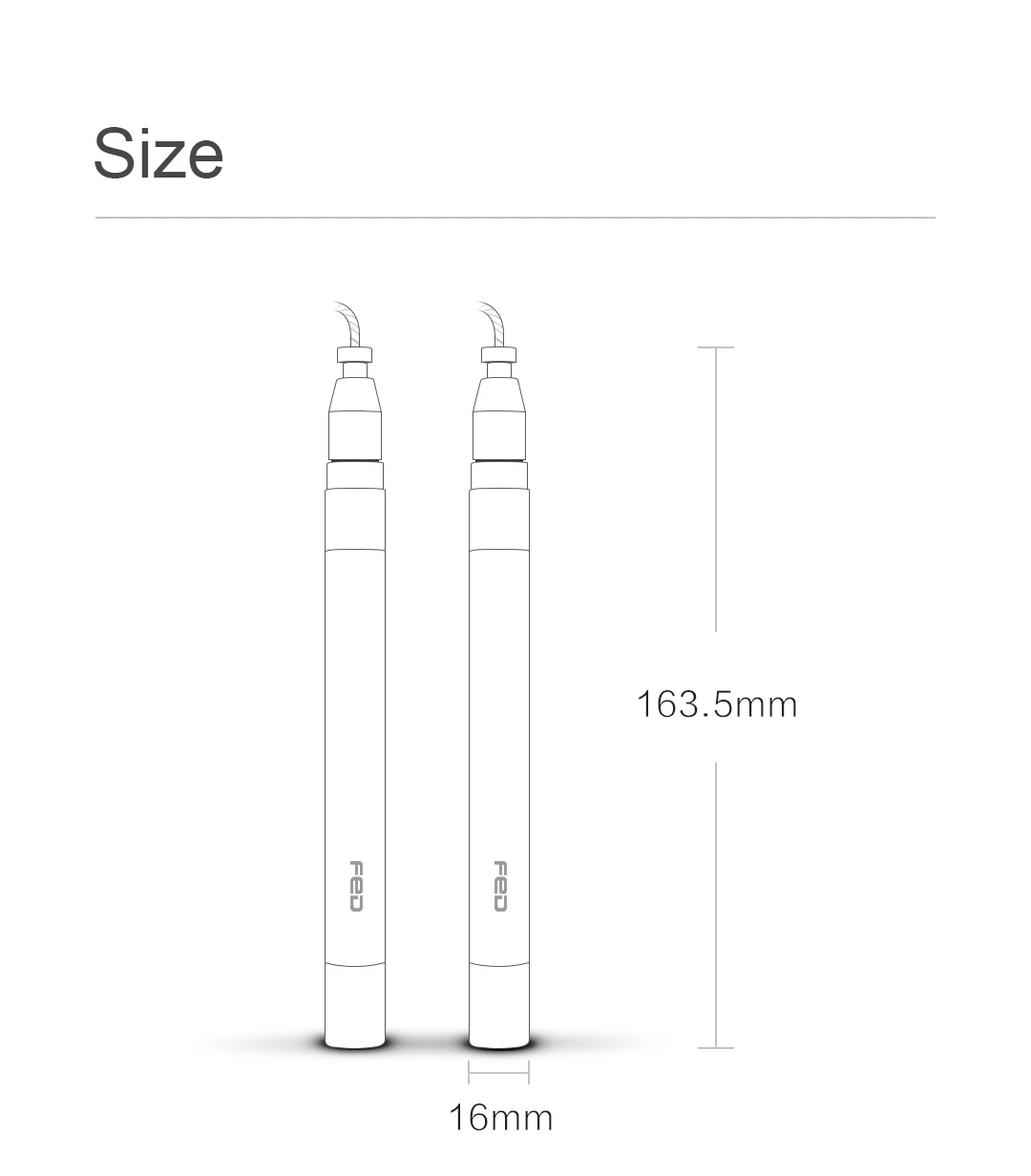 Xiaomi Youpin FED двойные подшипники регулируемые, для гонок проволока Скакалка Нескользящая ручка регулируемая длина Фитнес Сжигание жира