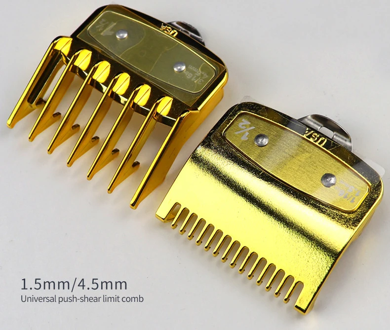universal hair clipper cutting comb cover, barber shop trimmer protective gear accessory limit comb hairdressing tool