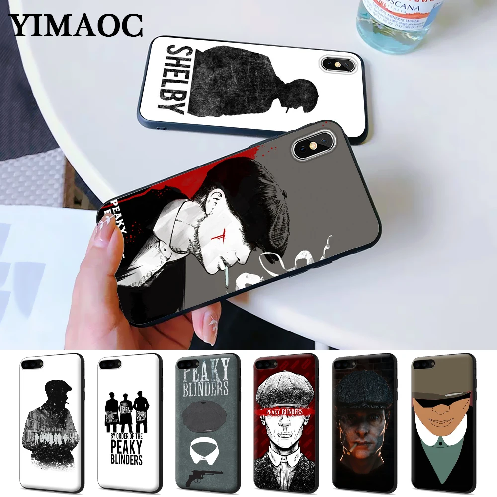 

Peaky Blinders Cross Logo Coque Silicone Case for iPhone 5 5S 6 6S Plus 7 8 X XS Max XR