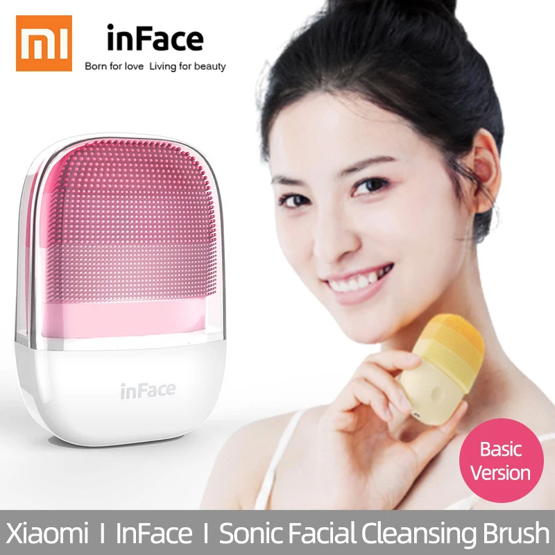 Xiaomi Inface силиконовая электрическая звуковая щетка для чистки лица MS2000 глубокое