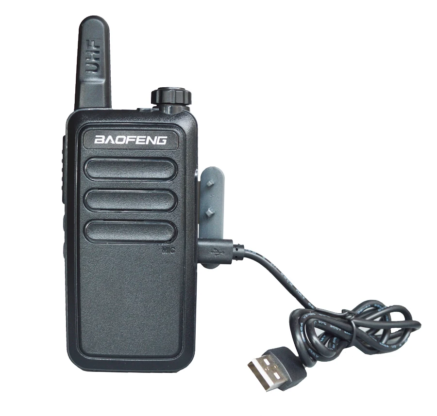 2 шт. Baofeng BF-R5 мини рация USB быстрая зарядка 5 Вт UHF 400-470 МГц Ham CB переносной радиоприемник BFR5 Woki Toki двухстороннее радио