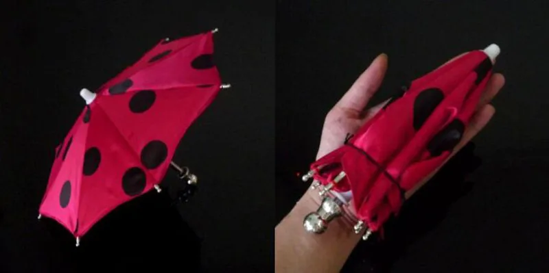1 шт. супер мини волшебный зонтик 21 см длина Волшебные трюки(9 цветов можно выбрать) мини-зонтик использовать для ручной сцены магический реквизит