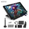 BOSTO BT-16HDT Portable 15.6Inch H-IPS LCD Graphics Drawing Tablet Display 8192 Pressure Level Passive Technology Drawing Tablet ► Photo 2/6