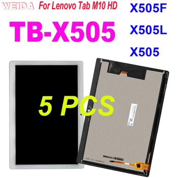 

5PCS 10.1” LCD For Lenovo Tab M10 HD TB-X505 X505F TB-X505L X505 LCD Display Touch Screen Digitizer Assembly Replacement Parts