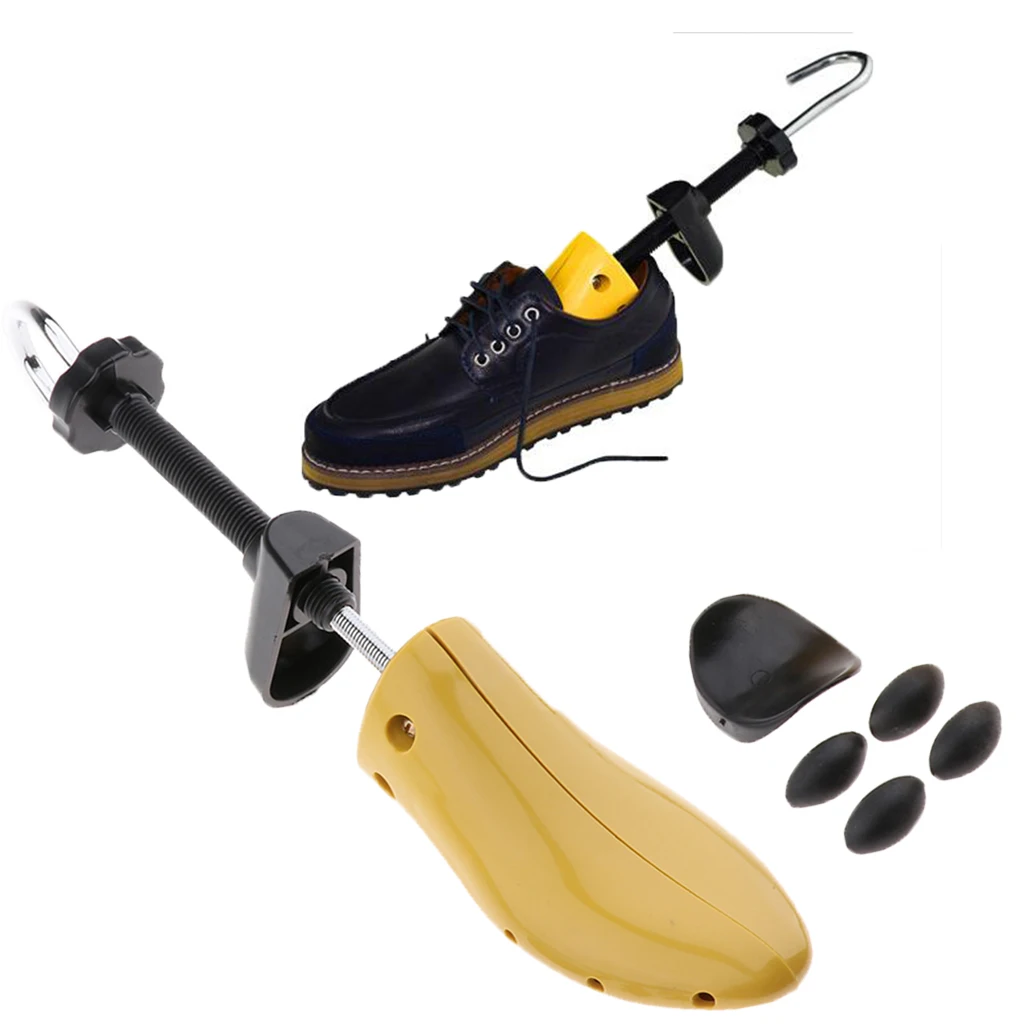 1pc Durable Two-way Shoe Stretcher Adult Plastic Metal Shoes Tree Expander for Pumps Flats Boots