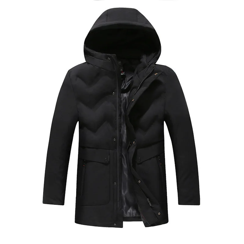 

Winter Fat Man Down Cotton-padded Jacket Male Medium Length Money Plus Fat plus Size Fat Loose Keep Warm Extra Large