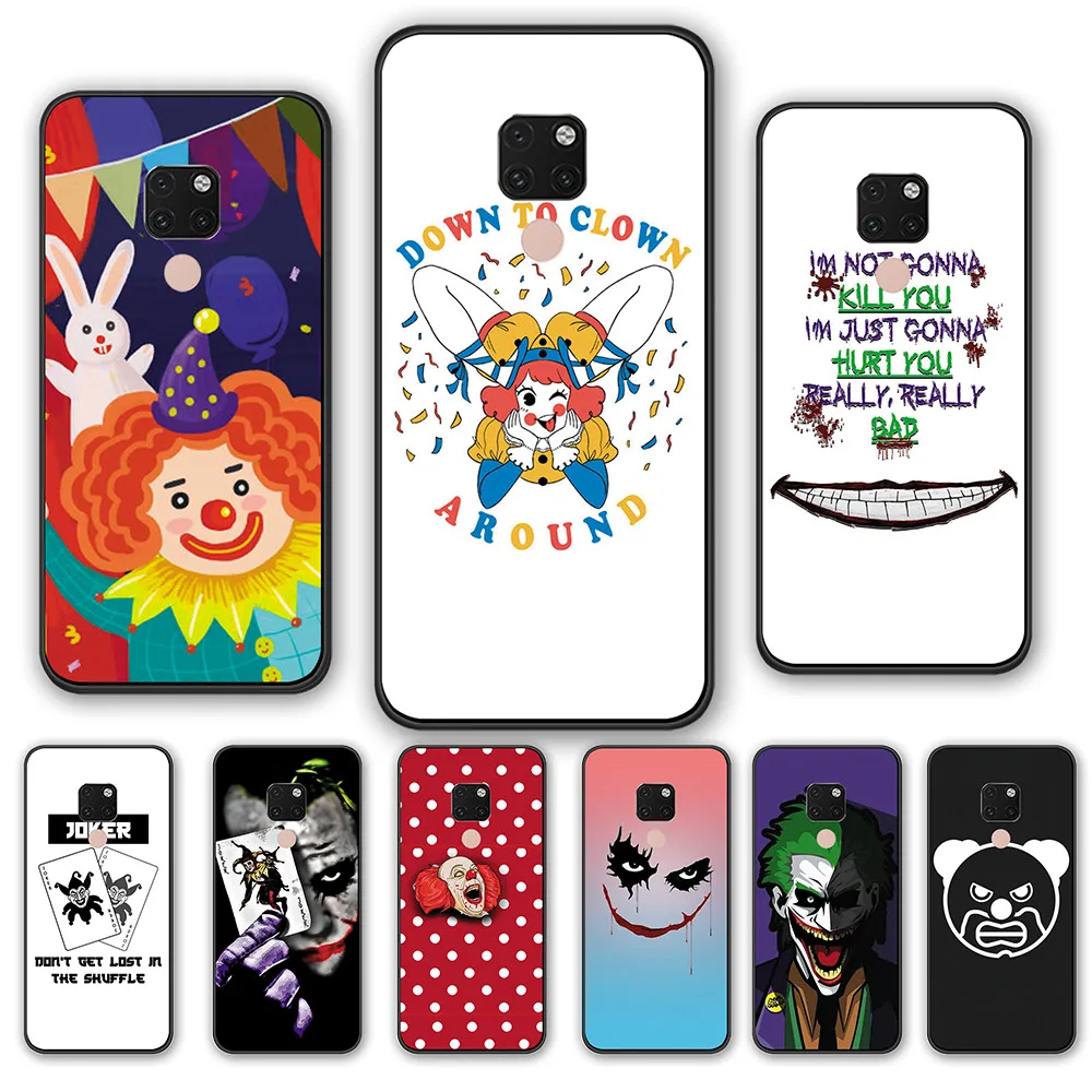 Joker More Cool Magic Clown чехлы для телефонов HUAWEI MATE 10 20 30 Lite Huawei P30 P20 Pro P9 P10 Plus задняя крышка