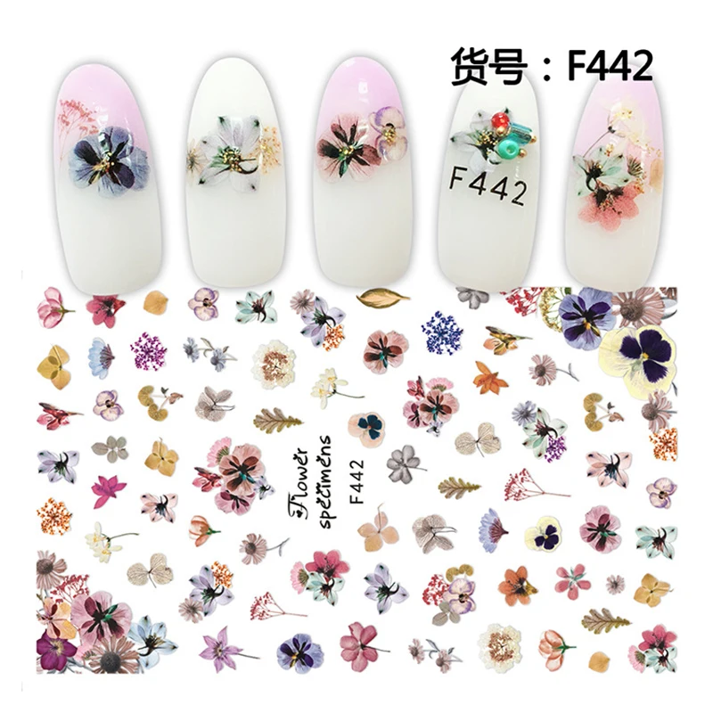 

Наклейка для ногтей в горошек, 10 шт.