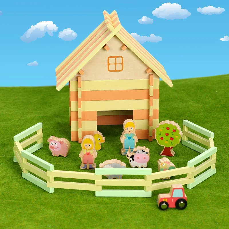 

Lekool Farm House Simulation Poultry Animals Set Horse Cow Hen Figurines Farm Zoo Staffer Action Figures Toy For Kids Xmas Gift