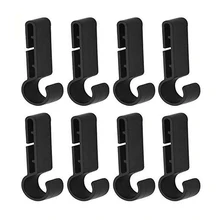 

10Pcs Durable Plastic Helmet Clips Headlamp Hard Hat Safety Cap Hook Fix Headlights Clips Camping Hiking Outdoor Tools