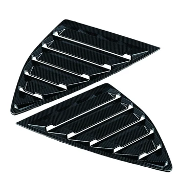 

2Pcs Carbon Fiber ABS Quarter Louver Cover Vent Side Window for Ford Fusion Mondeo 2013-2018 Car Styling