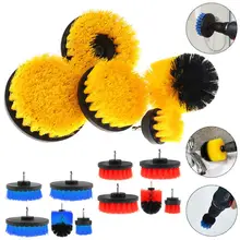 5 шт./лот, 2 дюйма, 3,5 дюйма, 4 дюйма, 5 дюймов, щетка для чистки ковров ванной комнаты, раковины, пластиковая механическая щетка для инструментов