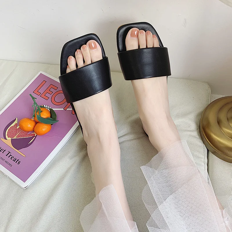 2020 Summer New Candy-Colored Slippers Women