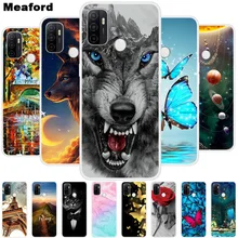Para oppo a53 2020 caso 15pro silicone macio caso de volta para oppo a53s 2020 coque capa para oppo a53 a 53 s 2020 volta caso amortecedor