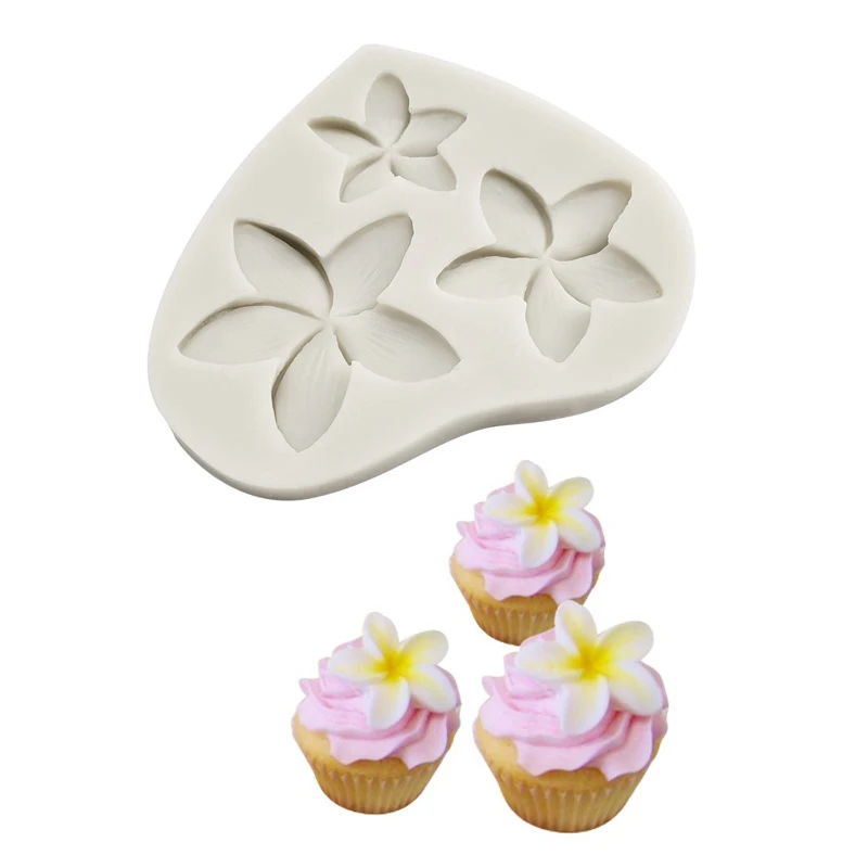 

Flower Plumeria Petal Veiner Texture Silicone Mold Fondant Cake Decorating Tools Chocolate Moulds,Sugarcraft Tools M2352