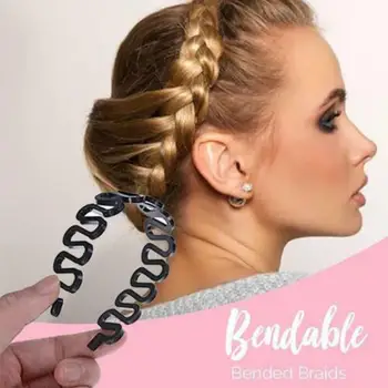 

French Hair Braiding Tool Hair Twist Braid Plait Hair Braider Roller Hook Braiding Wavy Curls Hair Styling Diy Hair Accessory